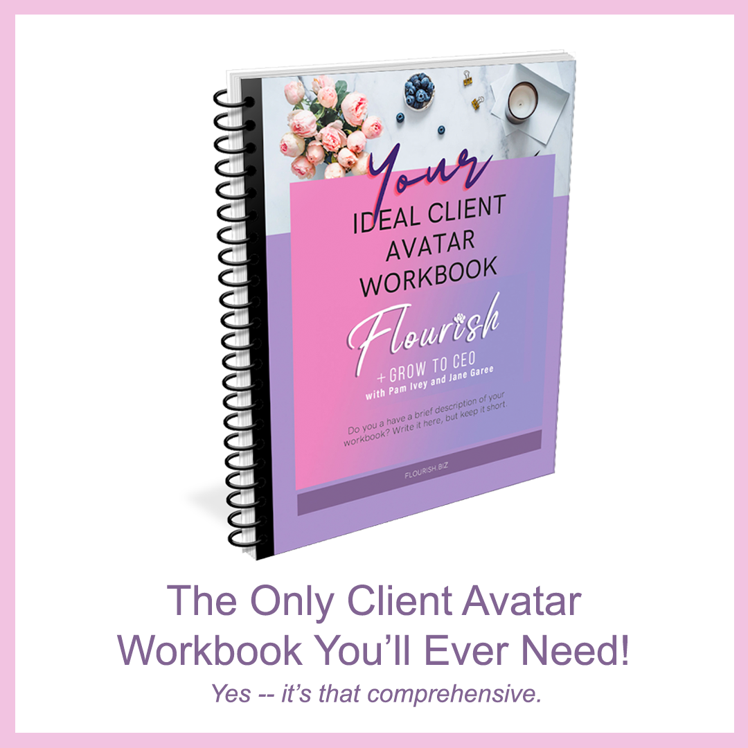 comprehensive ideal client avatar workbook