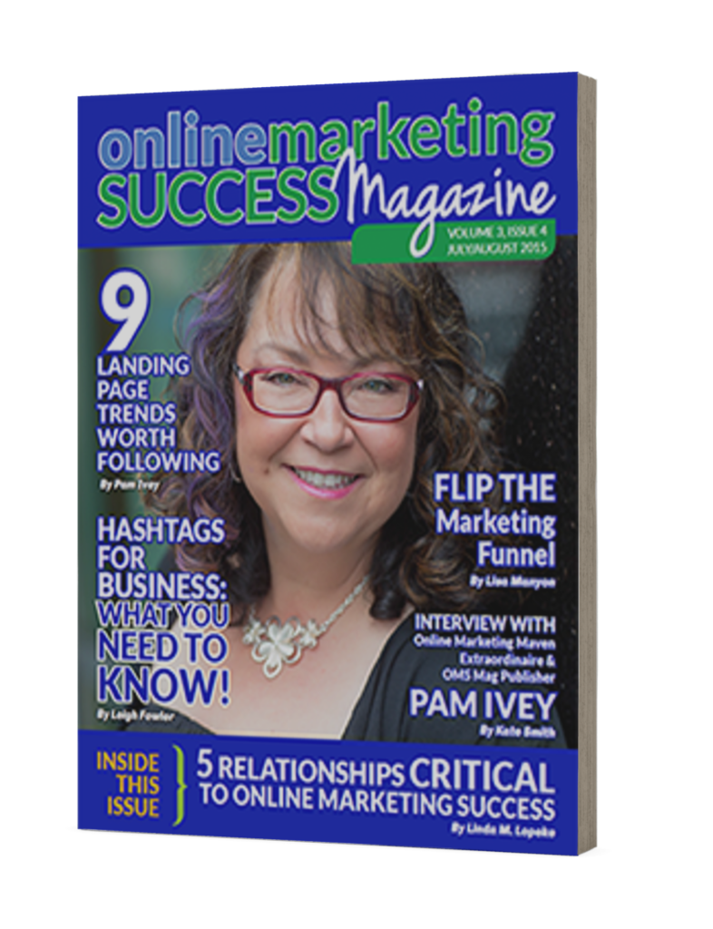 Online Marketing Success Magazine featuring Pam Ivey