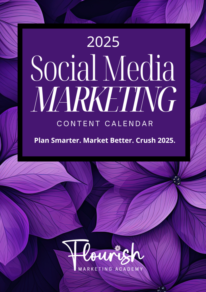 Social Media Marketing Content Calendar